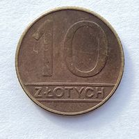 10 злотых 1989 Польша