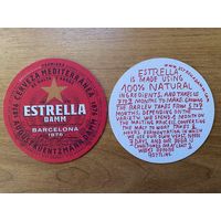 Подставка под пиво Estrella Damm No 5