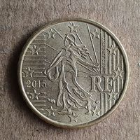 Франция 10 евроцентов 2015 г., KM# 1410