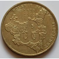 Польша 2 злотых 2009 год "70 лет польскому подпольному движению"