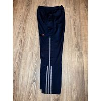 Спортивные штаны Adidas для подростка, р.L (164). Штанины на кнопках