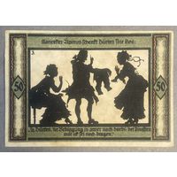 Нотгельд 50 пфеннигов 1921 год. Нойштрелиц,. Веймарская республика