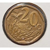 ЮАР. 20 центов 2008 года. (*).