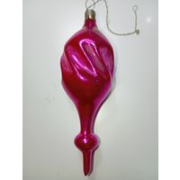 Ёлочная игрушка - Сосулька , СССР .