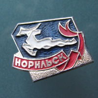 Значок Норильск.