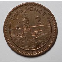 Гибралтар, 2 пенса, 1999 год