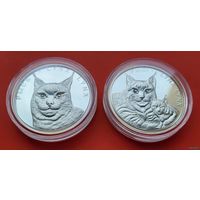 ТОРГ! Рысь Рыси! 2008! Серебро 999 пробы! Защита окружающей среды! Животные! ВОЗМОЖЕН ОБМЕН!