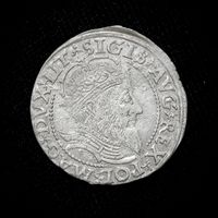 Грош 1559 г. Вильно (Великое Княжество Литовское), Сигизмунд Август. Сохран!