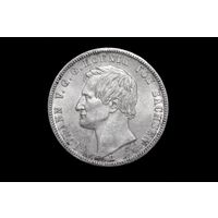 Талер 1871 г. Саксония (Германия), Иоганн V. "Союзный талер". Штемпельный блеск!