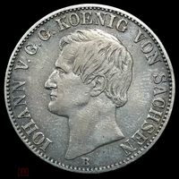 Талер 1864 Саксония. Редкость!