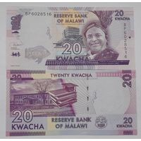 Малави 20 квача 2019 года UNC