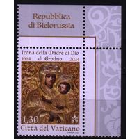 2024 Ватикан Чудотворная икона Матери Божьей Студенческой в Гродно 1х-м**совместный с Белоруссией