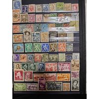 Лот гашенных старых марок мира