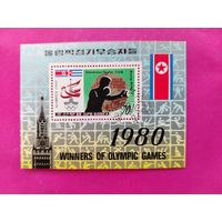 КНДР. Спорт. ( Блок ) 1980 года. *29.