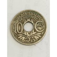 Франция 10 сантим 1923