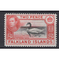 Фолкленды 1938** 2d Лебедь Георг VI   SG#150