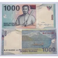 Индонезия 1000 рупий 2013 года UNC
