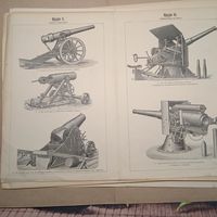 ОРУДИЯ. Энциклопедическая гравюра конец 19в.  . Спб. 32х24см.
