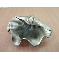 Мелочевница Пепельница Ракушка, бронза