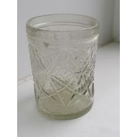 Старинный стакан, стекло, пузырьки в массе, Неман?