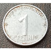Германия - ГДР 1 пфенниг, 1952   А    ( 1-3-6 )