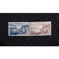 Франция. 1957-59г. 2шт