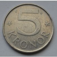Швеция, 5 крон 1984 г.