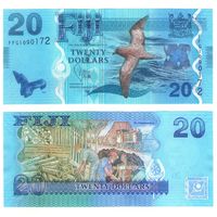 Фиджи 20  долларов 2012 год  UNC    НОВИНКА