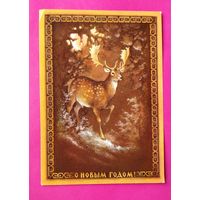С новым годом! Чистая. 1979 года. Исаков. #203.