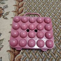 Лоток - переноска для яиц СССР пластиковый. На 20 яиц