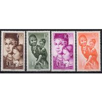 Испанская Ифни 1954. Женщина с ребёнком. 4 марки 143-46