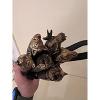 Шампура со зверями на рукоятке 67,5 см