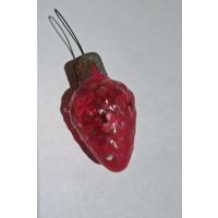 Елочная мини игрушка Малинка из армянского набора Малютка