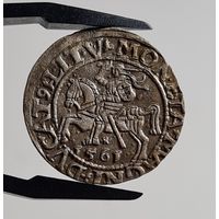 Полугрош 1/2 гроша 1561 года, Сигизмунд II, м.д. Вильно, Литва, СОХРАН!