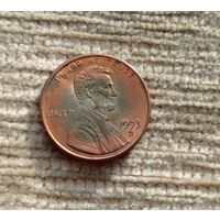 Werty71 США 1 цент 1993 D