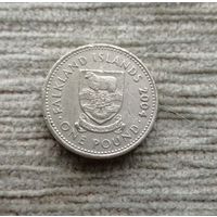 Werty71 Фолклендские острова 1 фунт 2004