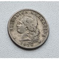 Аргентина 20 сентаво, 1939 7-12-8