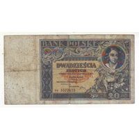 Польша, 20 злотых 1931 г.