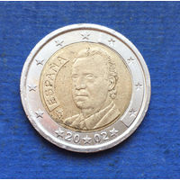 Испания 2 евро 2002