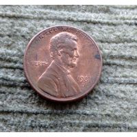 Werty71 США 1 цент 1987 D