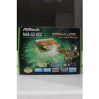 Коробка со всеми доками и дисками от материнской платы SAROCK UCC N68-S3 +ДИСКИ