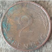 Германия 2 пфеннига 1975 F. Возможен обмен