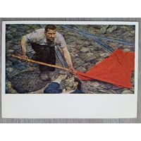 Коржев. Поднимающий знамя