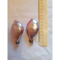 Ёлочные игрушки РЫБЫ СССР одним лотом 0102