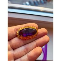 Брошь ссср леденец пурпурный, в коллекцию