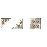 2018 БЕЛАРУСЬ  2 марки или малый лист  "31 Международный конгресс Ассоциации участников космических полетов" MNH