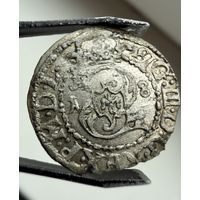 Шеляг 1618 г.Перевернутая монограмма.R 7