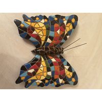 Настенное испанское панно бабочка