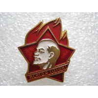 Пионерский значок, пионер.