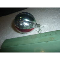 Старая Ёлочная игрушка . Амальгама. СССР.